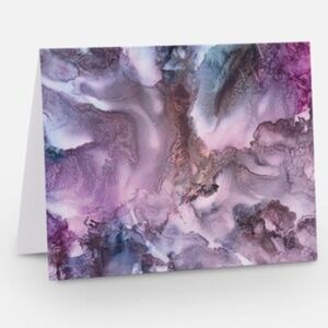 Set of 4 Note Cards Printed from Original Art